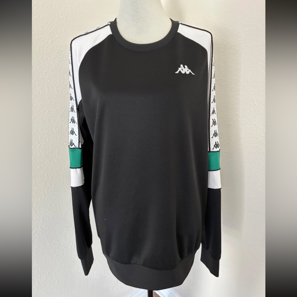 KAPPA Sportswear Unisex Womens Mens Big Boys Girls Logo Jumper Sweatshirt Sz XXL